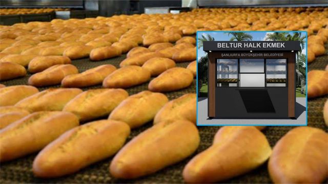 URFA’DA HALK EKMEK FABRİKASINDA SONA YAKLAŞILDI