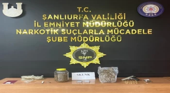 Şanlıurfa’da bir uyuşturucu operasyonu daha!